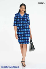 Tendenza Button Down Detailed Bodycon Dress