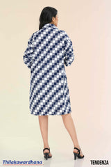 Tendenza Oversized Plaid Shirt Dress