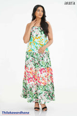Aura Bloom Maxi Dress