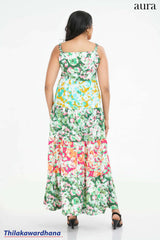 Aura Bloom Maxi Dress