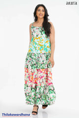 Aura Bloom Maxi Dress