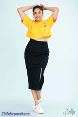 Bella Printed Crop Top