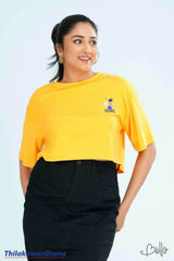 Bella Printed Crop Top