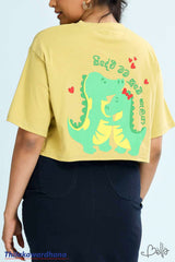 Bella Printed Crop Top