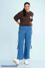 Mid Washed Cargo Jean