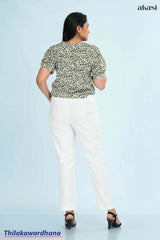 Akasi Waist Belted Linen Pant