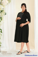 Tendenza Terra Grace Maxi Maternity Dress