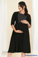 Tendenza Terra Grace Maxi Maternity Dress