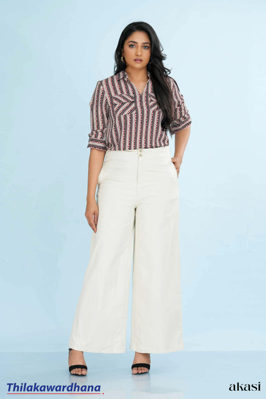 Akasi Mid Waist Chino Pant