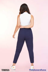 Tendenza Elegance Taper High Waist Slim Fit Pant