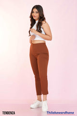 Tendenza Elegance Taper High Waist Slim Fit Pant
