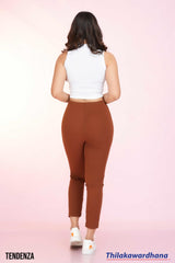 Tendenza Elegance Taper High Waist Slim Fit Pant