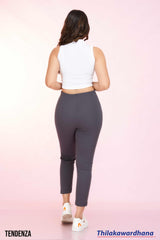 Tendenza Elegance Taper High Waist Slim Fit Pant