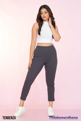 Tendenza Elegance Taper High Waist Slim Fit Pant