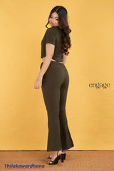 Engage Olive Chic Co-Ord Set