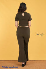 Engage Olive Chic Co-Ord Set