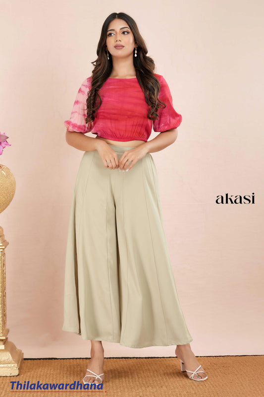 Akasi Elegant Flare Palazzo Pant