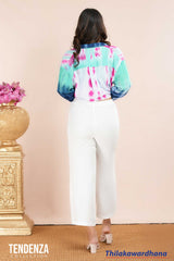 Tendenza Wide Leg High Waist Pant