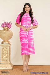 Tendenza Peony Whisper Midi Dress