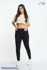 Fray Hem Skinny Jean