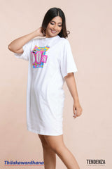 Tendenza 90's Club T Shirt Dress
