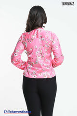 Tendenza Floral Luxe Satin Top