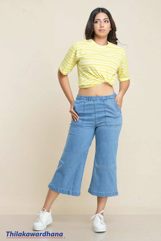 Light Washed Easy Jean