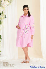 Tendenza Twilight Maternity Shirt Dress