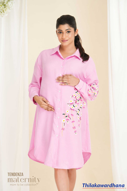 Tendenza Twilight Maternity Shirt Dress