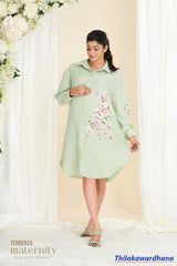 Tendenza Twilight Maternity Shirt Dress