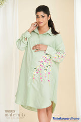 Tendenza Twilight Maternity Shirt Dress