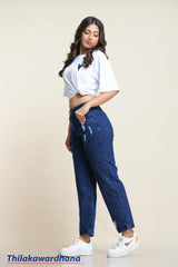 Dark Washed Ripped Regular Fit Jean