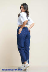 Dark Washed Ripped Regular Fit Jean