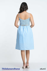 Aura Crochet Strappy Dress