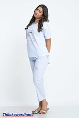 Bella Printed 2pcs Night Dress Kit