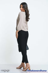 Engage Pleat Detailed Top