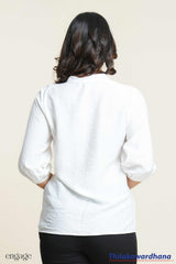 Engage V Neck 3/4 Sleeve Top