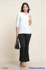Engage V Neck 3/4 Sleeve Top