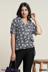 Tendenza Batwing Sleeve Summer Top