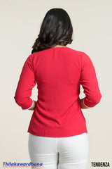Tendenza Lace Detailed Top