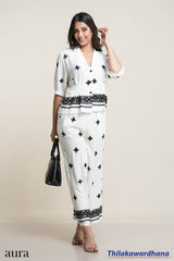 Aura Noir Charm Co-Ord Dress