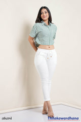 Akasi Front Tie Detailed Pant