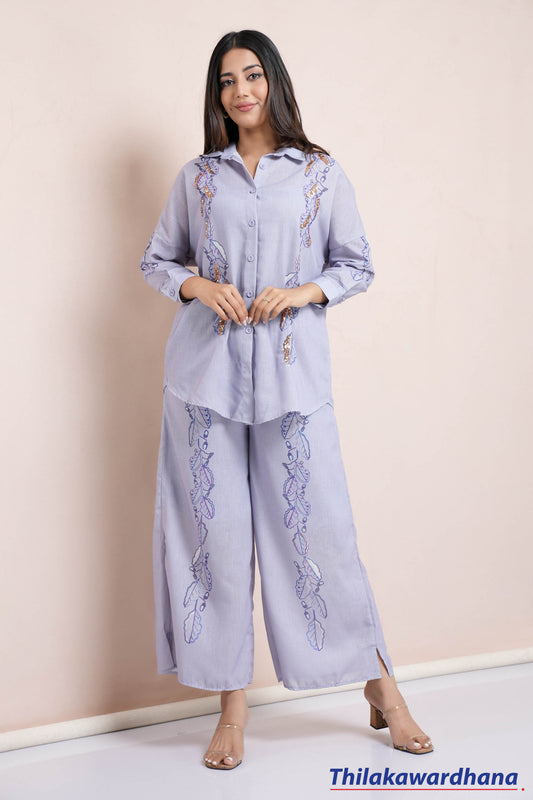 Feathered Harmony Co-Ord Set