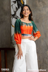 Tendenza Tie & Dye Crop Top
