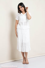 Engage Short Sleeve Cutlon Top