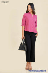 Engage 3/4 Sleeve WW Top