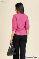 Engage 3/4 Sleeve WW Top