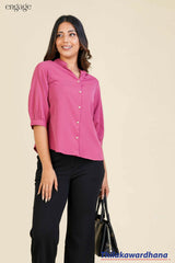 Engage 3/4 Sleeve WW Top