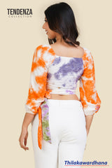 Tendenza Tie & Dye Crop Top