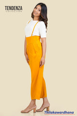 Tendenza High Waist Pleat Detailed Romper